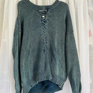 Vintage Havana Blue Cris Cros Sweater